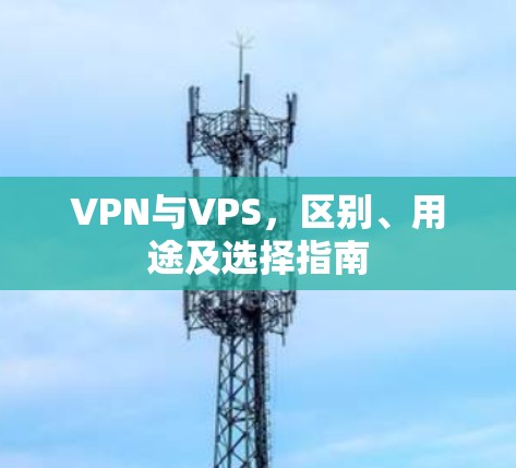 VPN与VPS,区别、用途及选择指南 VPN与VPS,区别、用途及选择指南